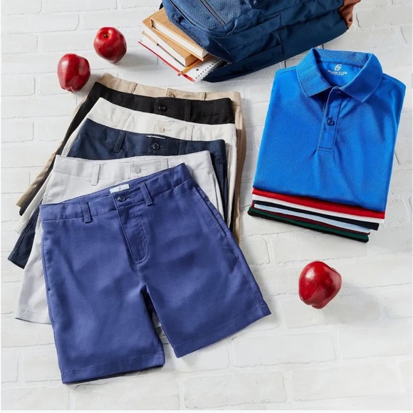 Class Club Other - Boys Class Club Dri Fit Shorts Set - Light Gray, Gray, and Navy Blue 3T